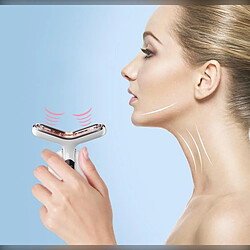 Avis INF Masseur de Cou EMS : Dispositif de Lifting Facial avec RF, LED & Microcourant pour le Ress