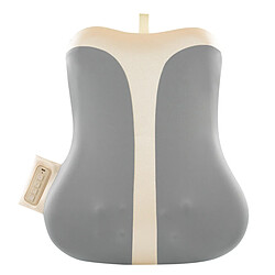 INF Coussin massant lombaire chauffant sans fil — masseur dorsal rechargeable 4 têtes rotative