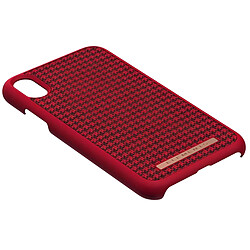 Nordic Elements Coque pour iPhone XR Compatible Apple Pay et Recharge Sans Fil Rouge