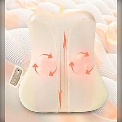Acheter INF Coussin massant lombaire chauffant sans fil — masseur dorsal rechargeable 4 têtes rotative
