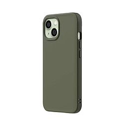 Rhinoshield Coque pour iPhone 15 Plus Modèle SolidX Compatible Recharge Sans Fil Vert