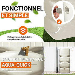 GARANTIA CUBUS Kit 1000 L, sable avec Robinet PE imitation Laiton pas cher