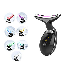 Acheter INF Masseur de Cou à LED 3 Couleurs avec EMS, Vibrations Ioniques et Soniques, compatible avec