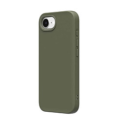 Rhinoshield Coque Magsafe pour iPhone 16e / 17e Modèle SolidSuit avec bords surélevés Vert