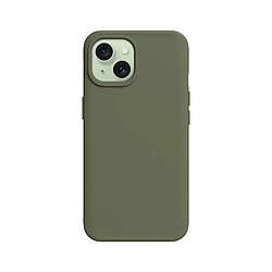 Rhinoshield Coque pour iPhone 15 Modèle SolidX Compatible Recharge Sans Fil Vert olive