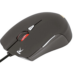 Gamdias Souris Gaming Optique pour PC 6 Boutons 2500 DPI Mémoire Intégrée USB Noir