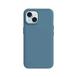 Rhinoshield Coque pour iPhone 15 Plus Modèle SolidX Compatible Recharge Sans Fil Bleu