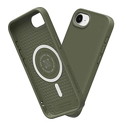 Rhinoshield Coque Magsafe pour iPhone 16e / 17e Modèle SolidSuit avec bords surélevés Vert pas cher