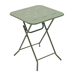 KOMHTOM Ensemble bistro 3 pièces pliant,2 chaises + table,anti-rouille,résistant intempéries,vert