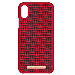 Nordic Elements Coque pour iPhone X / XS Compatible Apple Pay et Recharge Sans Fil Rouge