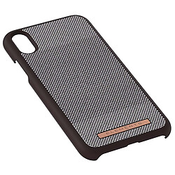 Nordic Elements Coque iPhone XS Max Antichocs Marron foncé