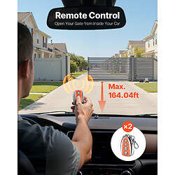 Avis VEVOR Motorisation de Portail Coulissant Ouvre-portail Porte Solaire 20 m 280 W