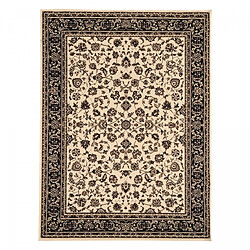 UnAmourDeTapis Tapis oriental 80x300 rectangle ivoire tissé motif ancestral LYN1 NOMED