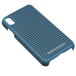 Nordic Elements Coque pour iPhone XS Max Compatible Apple Pay et Recharge Sans Fil Bleu