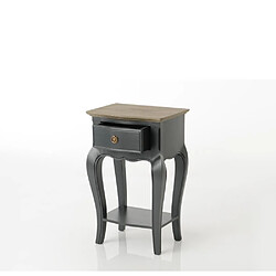 Amadeus Chevet tiroir baroque - Gris