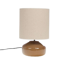 Amadeus Lampe à poser moderne - Marron