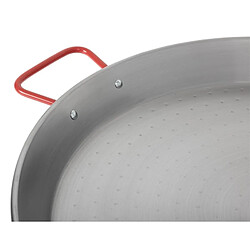 Garcima Plat rond acier - Gris pas cher