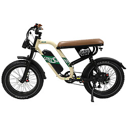 Autrement Vélo électrique W66,moteur 48V 500W,48V 13.5AH,Beige