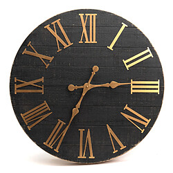 Amadeus Horloge murale bois - Noir