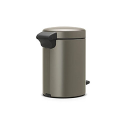 Avis Brabantia Poubelle à pédale - Gris platine