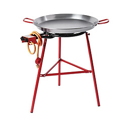 Acheter Garcima Plat rond en acier - Gris et rouge