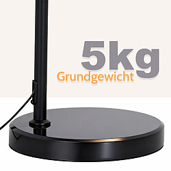 Avis Nettlife Lampadaire arc métal - Noir