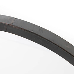 Amadeus Miroir mural rond - Noir