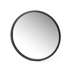 Amadeus Miroir mural rond - Noir