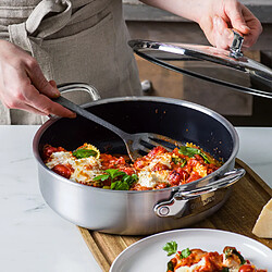 Greenpan Sauteuse avec couvercle - Inox
