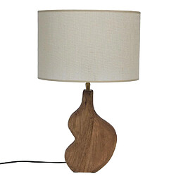 Amadeus Lampe à poser bois - Marron