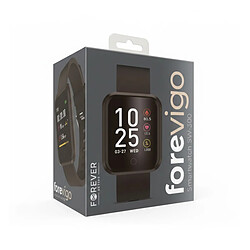 Partel Montre Connectée Bluetooth avec Fréquence Cardiaque Étanche IP67 Noir pas cher