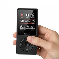Avis Lenco Lecteur MP3 / MP4 8Go avec Écran TFT 2,4 Pouces avec Enregistrement Vocal Noir