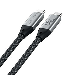 Satechi Câble pour Charge Rapide et Vidéo USB-C vers USB-C 240W 120Gbps Noir pas cher