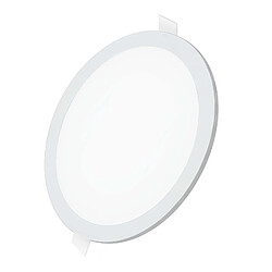 Avizar Panneau LED Rond Encastré 18W 22cm avec 3 Températures de Couleur Réglables Blanc