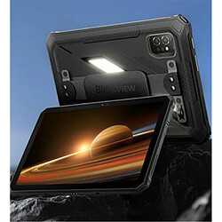 Tablette robuste Blackview Active7, écran IPS FHD de 11 pouces, 128 Go de ROM, noir.