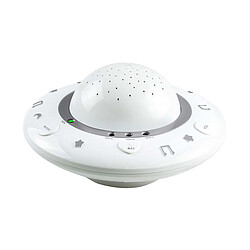 Alecto Veilleuse Musicale pour Bébé Blanc / Gris