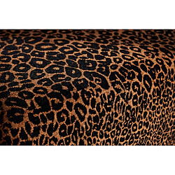 Acheter Casanova Pouf en tissu imprimé animalier Terracotta 102x83x46