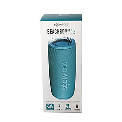 Boompods Enceinte Bluetooth 5.3 Portable 12W IPX7 Autonomie 40h Beachboom 12 Bleu pas cher