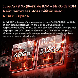 Avis Smartphone OUKITEL WP55 Pro 5G 6.6" 48GB RAM + 512GB , 11000mAh, IP68/IP69K Noir
