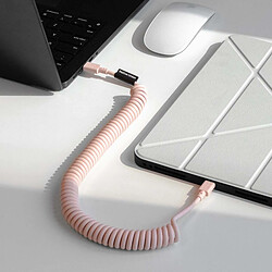 Avis Native Union Câble USB-C vers USB-C 60W Spiralé 1.2m Série POP Charge Rapide Rose