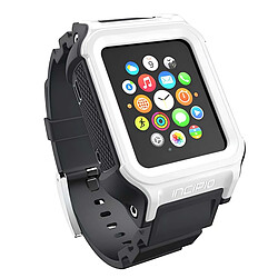 Incipio Bracelet pour Apple Watch 38-41 mm Blindé Octane Incipio Antichoc Blanc / Gris pas cher