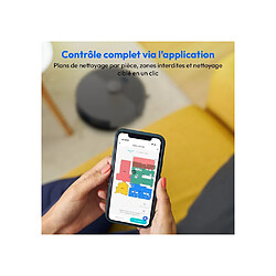 MEDION X22 SW+ Robot aspirateur laveur - Gris pas cher