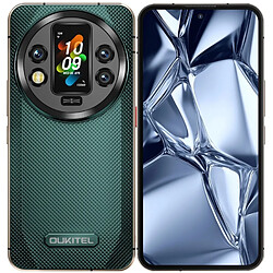 OUKITEL WP200 PRO 5G Smartphone robuste, 1 To de ROM, durable, 6,7 pouces, noir/gris/vert