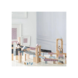 Avis ROBA Circuit à billes en bois - 100 pièces - Multicolore