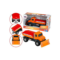 KLEIN Mercedes-Benz Unimog - Camion chasse-neige saleur 1:24 pas cher