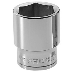 FACOM S.9H - Douille courte 9 mm 1/2" 6 pans chromée