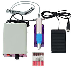 Acheter Avizar Ponceuse à Ongles Électrique 15W Réglable avec Rotation Inversable et Pédale Rose
