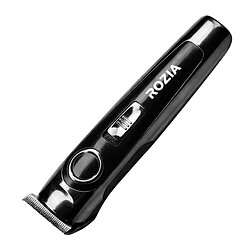 Rozia Tondeuse de Précision sans fil Recharge USB Design Erognomique avec Lame Fine Noir