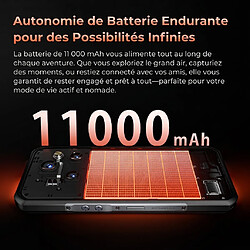 Acheter Smartphone OUKITEL WP55 Pro 5G 6.6" 48GB RAM + 512GB , 11000mAh, IP68/IP69K Noir