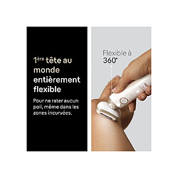 Braun Silk-épil 9 Flex SES9-030 3D - Blanc et or pas cher